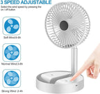 Powerful Rechargeable Table Fan