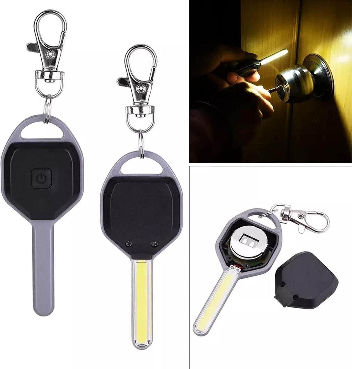 Mini Led Flashlight Keychain
