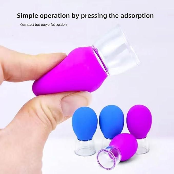 Vacuum Pressure Massage Cup Pack of 4